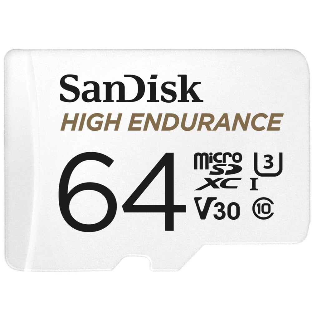 SANDISK SanDisk High Endurance 64 GB MicroSDXC UHS-I Classe 10 - SUPPORTI PER LA MEMORIZZAZIONE | TecnoCARE.net Sabaudia, Latina, Terracina, San Felice Circeo e Pontinia