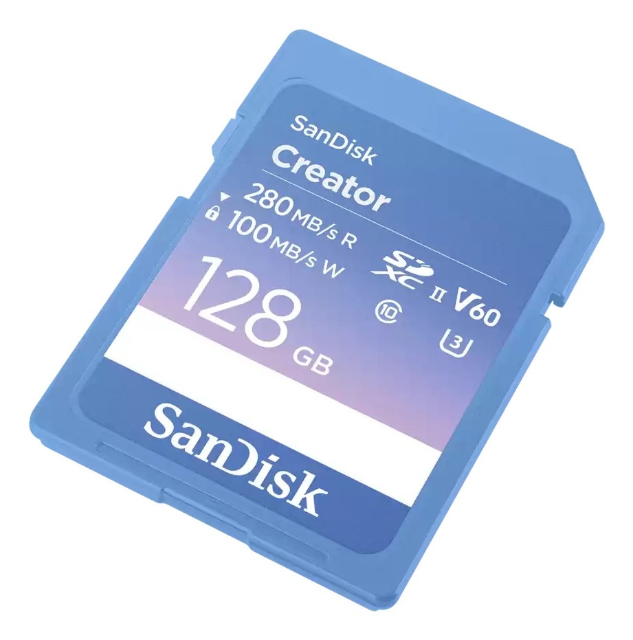 SANDISK SanDisk Creator 128 GB SDXC UHS-II Classe 10 - SUPPORTI PER LA MEMORIZZAZIONE | TecnoCARE.net Sabaudia, Latina, Terracina, San Felice Circeo e Pontinia