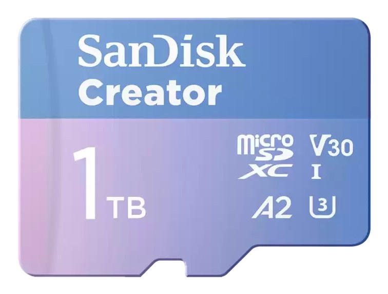SANDISK SanDisk Creator 1 TB MicroSDXC UHS-I Classe 10 - SUPPORTI PER LA MEMORIZZAZIONE | TecnoCARE.net Sabaudia, Latina, Terracina, San Felice Circeo e Pontinia