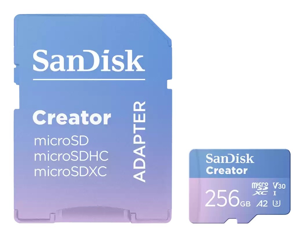SANDISK SanDisk Creator 256 GB MicroSDXC UHS-I Classe 10 - SUPPORTI PER LA MEMORIZZAZIONE | TecnoCARE.net Sabaudia, Latina, Terracina, San Felice Circeo e Pontinia