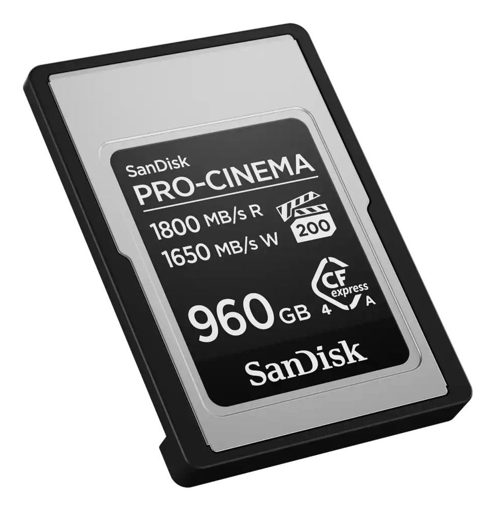 SANDISK SanDisk PRO-CINEMA 960 GB CFexpress tipo A - SUPPORTI PER LA MEMORIZZAZIONE | TecnoCARE.net Sabaudia, Latina, Terracina, San Felice Circeo e Pontinia