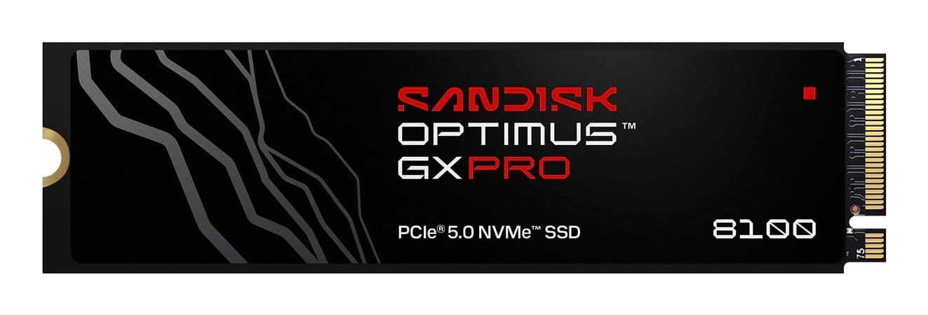 SANDISK SanDisk Optimus GX PRO 8100 1 TB M.2 PCI Express 5.0 NVMe TLC 3D NAND - SUPPORTI PER LA MEMORIZZAZIONE | TecnoCARE.net Sabaudia, Latina, Terracina, San Felice Circeo e Pontinia