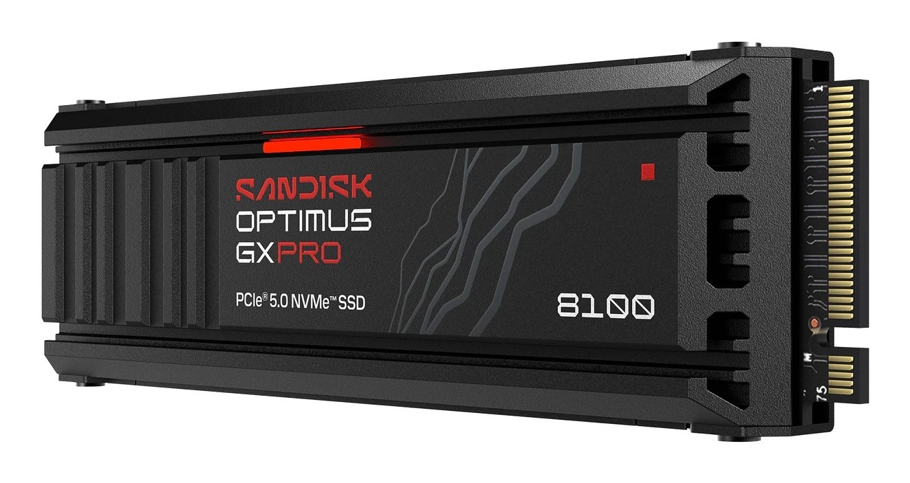 SANDISK SanDisk Optimus GX PRO 8100 4 TB M.2 PCI Express 5.0 NVMe TLC 3D NAND - SUPPORTI PER LA MEMORIZZAZIONE | TecnoCARE.net Sabaudia, Latina, Terracina, San Felice Circeo e Pontinia