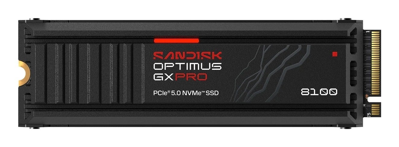 SANDISK SanDisk Optimus GX PRO 8100 2 TB M.2 PCI Express 5.0 NVMe TLC 3D NAND - SUPPORTI PER LA MEMORIZZAZIONE | TecnoCARE.net Sabaudia, Latina, Terracina, San Felice Circeo e Pontinia