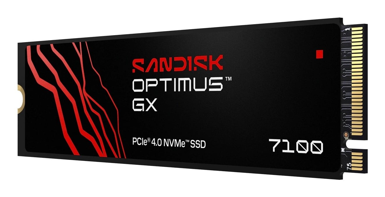 SANDISK SanDisk Optimus GX 7100 1 TB M.2 PCI Express 4.0 NVMe TLC 3D NAND - SUPPORTI PER LA MEMORIZZAZIONE | TecnoCARE.net Sabaudia, Latina, Terracina, San Felice Circeo e Pontinia