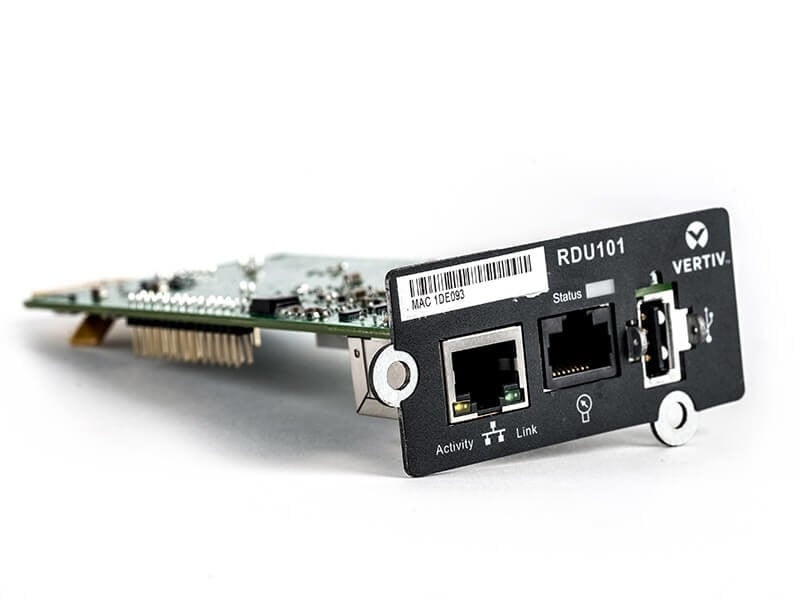 VERTIV Vertiv IntelliSlot RDU101 Interno Ethernet 100 Mbit/s - COMPONENTI | TecnoCARE.net Sabaudia, Latina, Terracina, San Felice Circeo e Pontinia