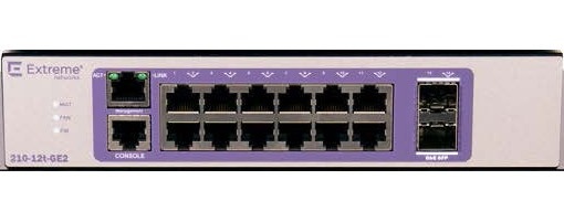 EXTREME NETWORKS 210-12t-GE2 - Gestito - L2 - Gigabit Ethernet (10/100/1000) - RETI | TecnoCARE.net Sabaudia, Latina, Terracina, San Felice Circeo e Pontinia