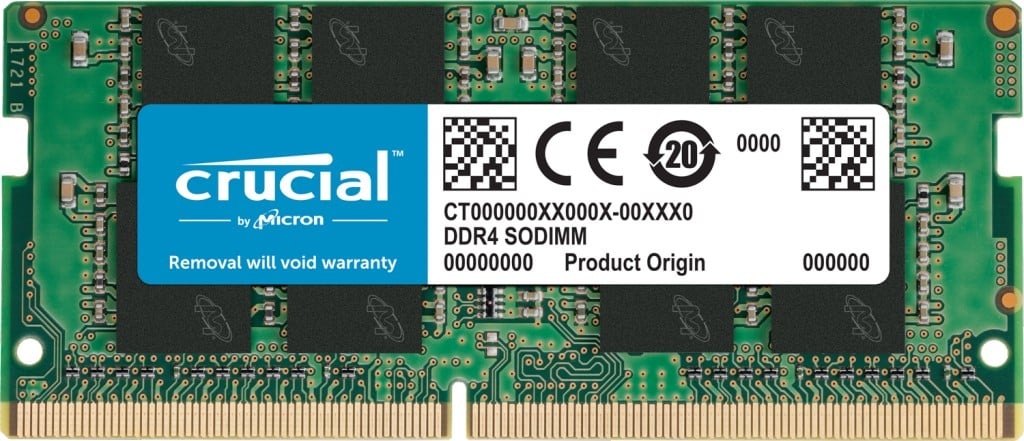 CRUCIAL Crucial CT16G4SFRA266 - 16 GB - 1 x 16 GB - DDR4 - 2666 MHz - COMPONENTI | TecnoCARE.net Sabaudia, Latina, Terracina, San Felice Circeo e Pontinia