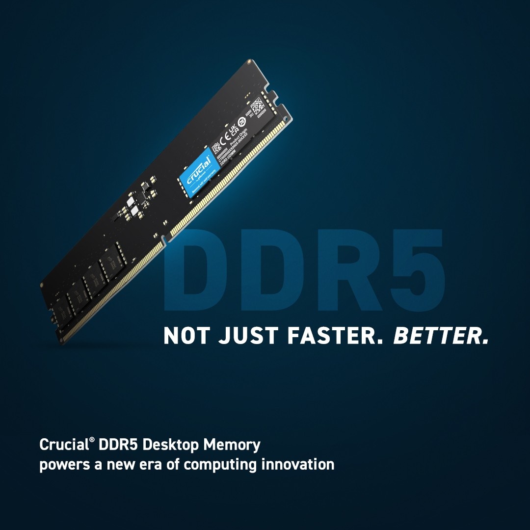 MICRON Crucial CT2K8G48C40U5 memoria 16 GB 2 x 8 GB DDR5 4800 MHz - COMPONENTI | TecnoCARE.net Sabaudia, Latina, Terracina, San Felice Circeo e Pontinia