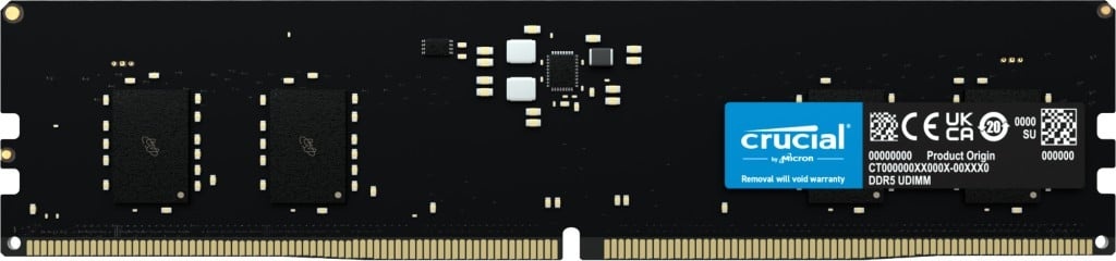 CRUCIAL Modulo di memoria Crucial CT8G56C46U5 8 GB 1 x 8 GB DDR5 ECC - COMPONENTI | TecnoCARE.net Sabaudia, Latina, Terracina, San Felice Circeo e Pontinia