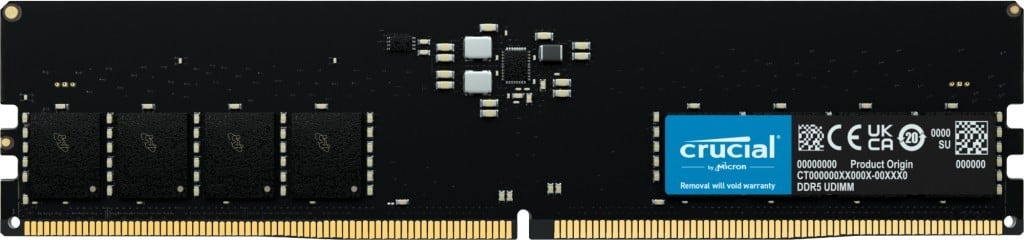 CRUCIAL Modulo di memoria Crucial CT32G56C46U5 32 GB 1 x 32 GB DDR5 - COMPONENTI | TecnoCARE.net Sabaudia, Latina, Terracina, San Felice Circeo e Pontinia