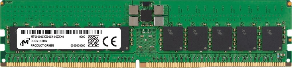 MICRON Micron RDIMM DDR5 32GB 2Rx8 5600MHz PC5-44800 ECC REGISTERED | MTC20F2085S1RC56BR - COMPONENTI | TecnoCARE.net Sabaudia, Latina, Terracina, San Felice Circeo e Pontinia