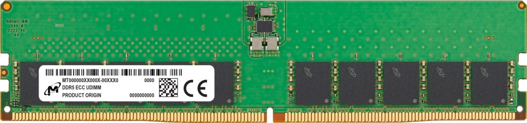 MICRON Micron ECC UDIMM DDR5 32GB 2Rx8 5600MHz PC5-38400 ECC UNBUFFERED | MTC20C2085S1EC56BR - COMPONENTI | TecnoCARE.net Sabaudia, Latina, Terracina, San Felice Circeo e Pontinia