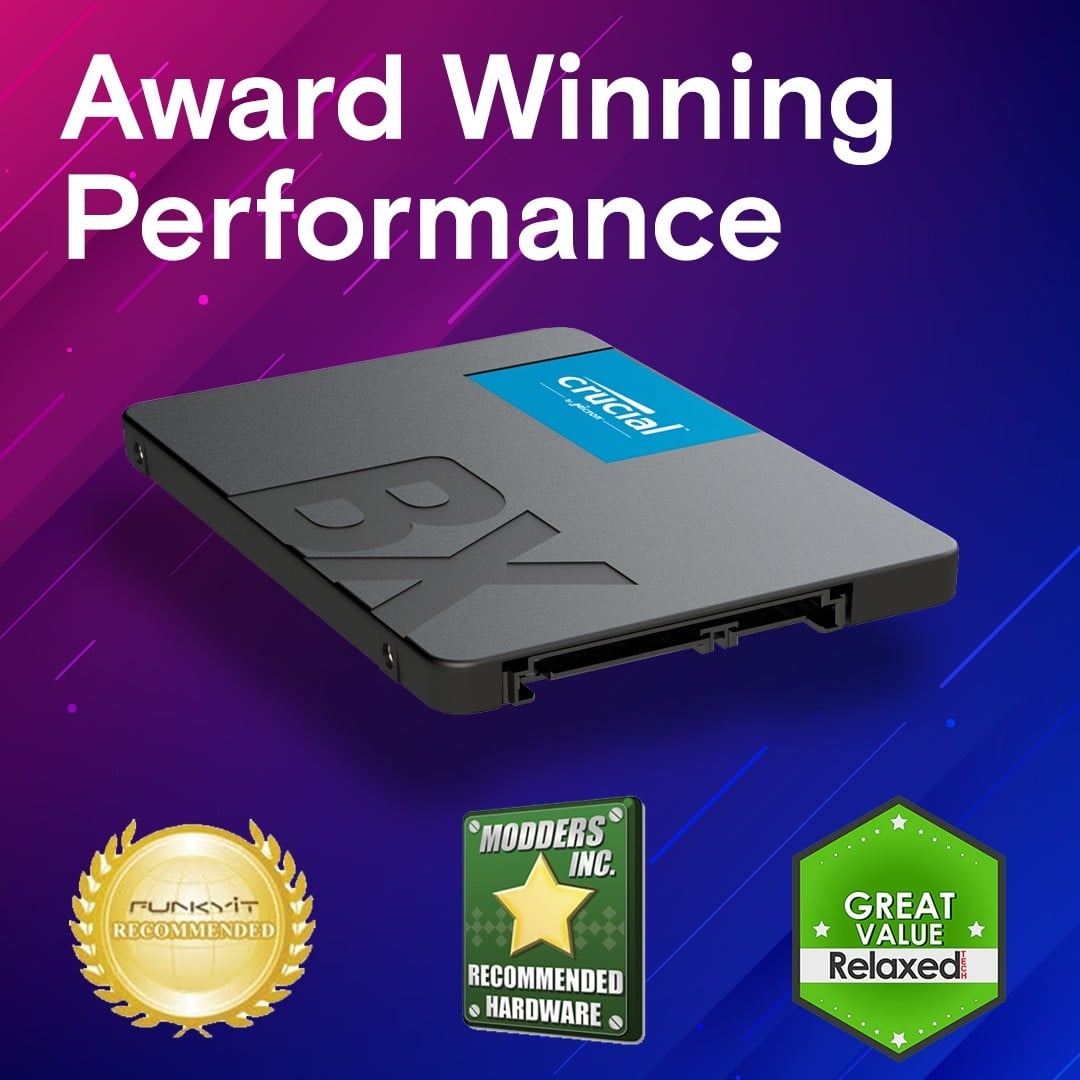 CRUCIAL Crucial BX500 4 TB 2.5" SATA 3D NAND - SUPPORTI PER LA MEMORIZZAZIONE | TecnoCARE.net Sabaudia, Latina, Terracina, San Felice Circeo e Pontinia