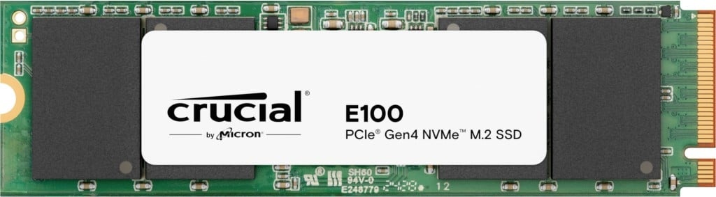 CRUCIAL Crucial E100 2 TB M.2 PCI Express 4.0 NVMe - SUPPORTI PER LA MEMORIZZAZIONE | TecnoCARE.net Sabaudia, Latina, Terracina, San Felice Circeo e Pontinia