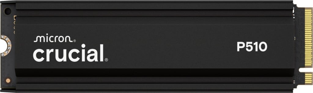 CRUCIAL Crucial CT1000P510SSD5 P510 1TB PCIe Gen5 NVMe 2280 M.2 SSD con dissipatore - SUPPORTI PER LA MEMORIZZAZIONE | TecnoCARE.net Sabaudia, Latina, Terracina, San Felice Circeo e Pontinia