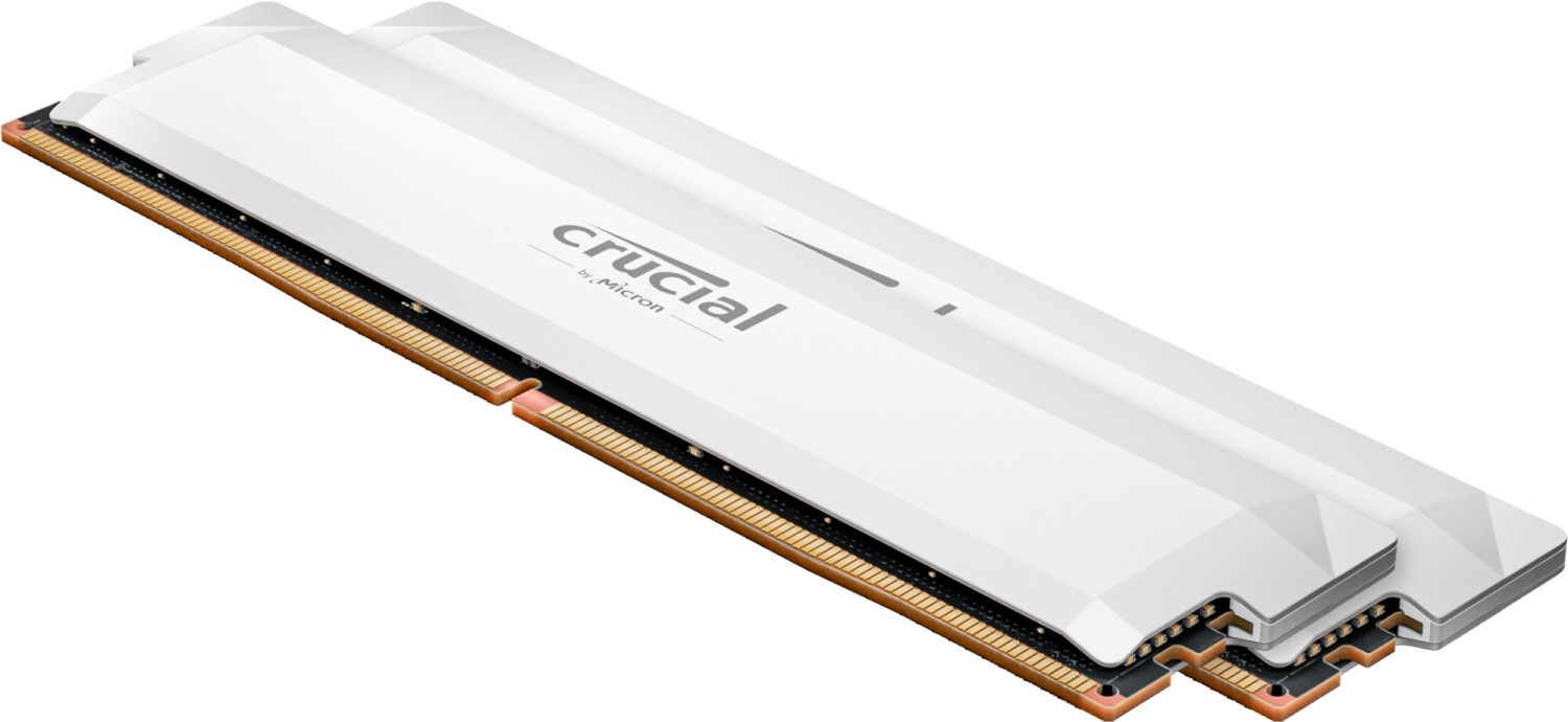 CRUCIAL Crucial CP2K32G60C40U5W Pro DDR5-6000 64GB Kit (32GBx2) UDIMM OC Gaming Memory - COMPONENTI | TecnoCARE.net Sabaudia, Latina, Terracina, San Felice Circeo e Pontinia