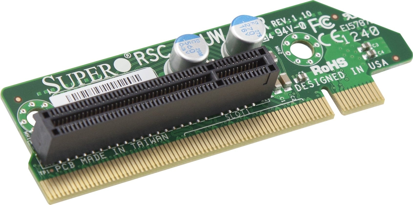 SUPERMICRO Supermicro RSC-R1UW-E8R scheda di interfaccia e adattatore Interno PCIe - COMPONENTI | TecnoCARE.net Sabaudia, Latina, Terracina, San Felice Circeo e Pontinia