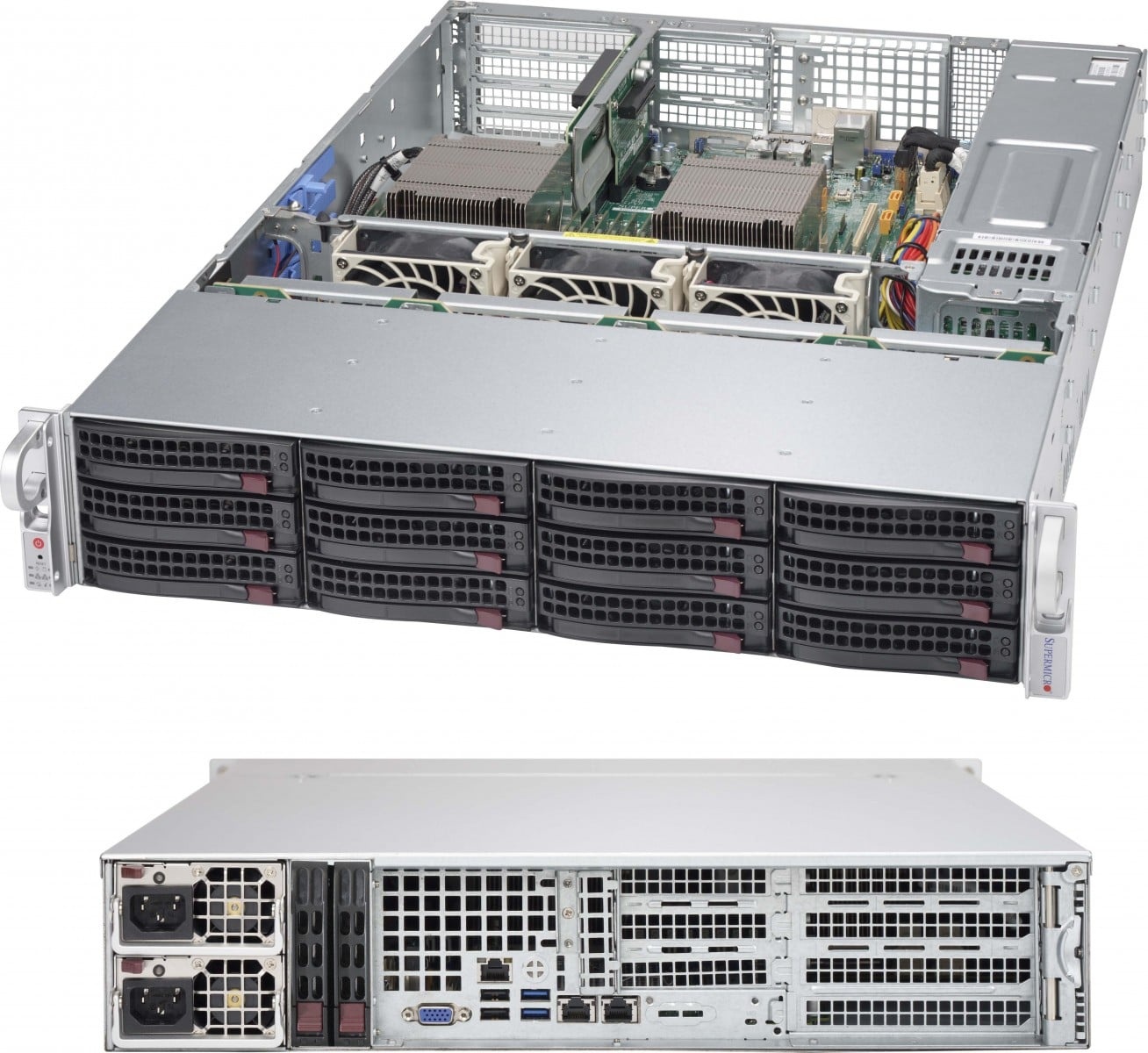 SUPERMICRO Supermicro CSE-826BAC4-R920WB computer case Supporto Nero 920 W - COMPONENTI | TecnoCARE.net Sabaudia, Latina, Terracina, San Felice Circeo e Pontinia