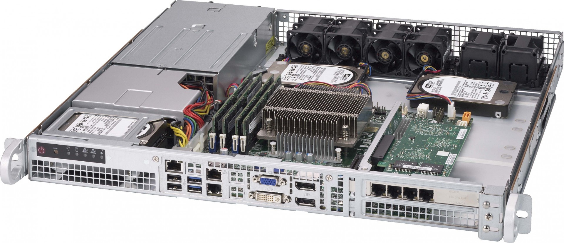 SUPERMICRO Supermicro CSE-515-R407 computer case Supporto Argento 400 W - COMPONENTI | TecnoCARE.net Sabaudia, Latina, Terracina, San Felice Circeo e Pontinia