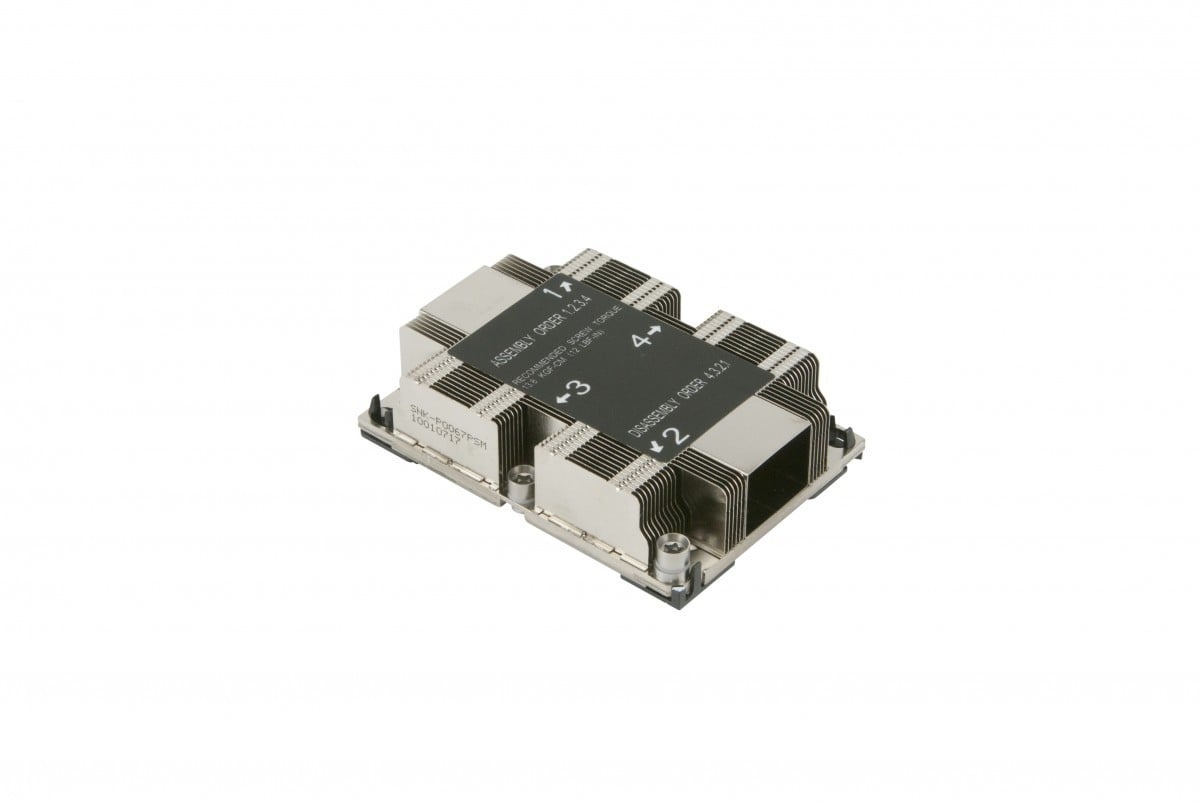 SUPERMICRO Supermicro 1U PASSIVE CPU HEATSINK Processore Dissipatore di calore/Radiatore - COMPONENTI | TecnoCARE.net Sabaudia, Latina, Terracina, San Felice Circeo e Pontinia