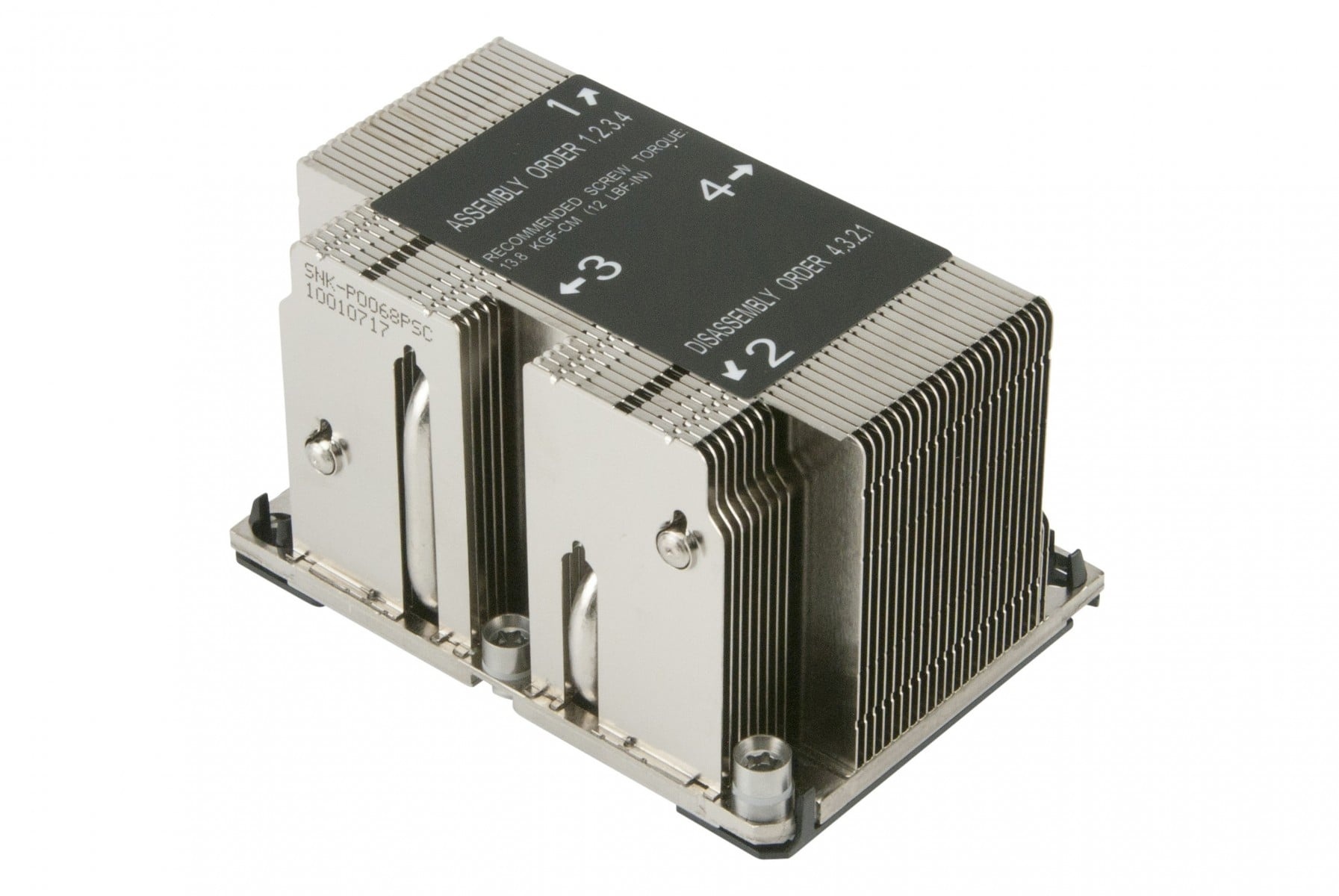 SUPERMICRO Supermicro SNK-P0068PSC sistema di raffreddamento per computer Processore Dissipatore di calore/Radiatore Grigio - COMPONENTI | TecnoCARE.net Sabaudia, Latina, Terracina, San Felice Circeo e Pontinia
