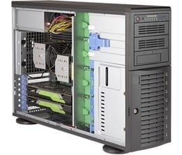 SUPERMICRO Supermicro SuperWorkstation 7049A-T Intel® C621 LGA 3647 (Socket P) Armadio (4U) Nero - PC | TecnoCARE.net Sabaudia, Latina, Terracina, San Felice Circeo e Pontinia