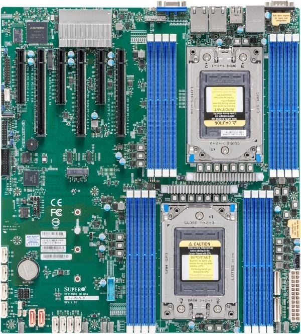 SUPERMICRO Supermicro MBD-H12DSI-NT6-B [NR]H12 AMD DP Rome/Milan platform with socket SP3CPU,SoC,16 - COMPONENTI | TecnoCARE.net Sabaudia, Latina, Terracina, San Felice Circeo e Pontinia