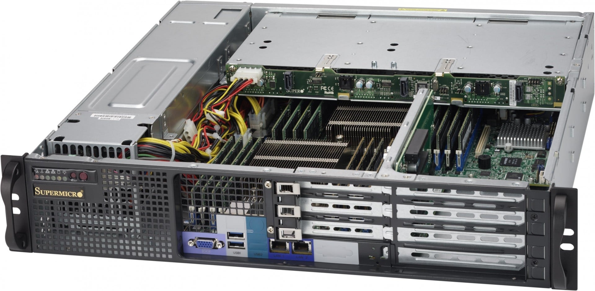 SUPERMICRO Supermicro SuperChassis 823MTQC-R802WB Supporto Nero 800 W - COMPONENTI | TecnoCARE.net Sabaudia, Latina, Terracina, San Felice Circeo e Pontinia