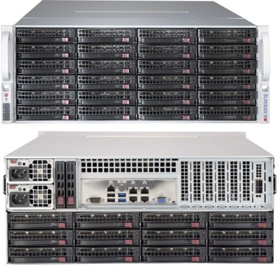 SUPERMICRO Supermicro CSE-847BE2C-R1K23LPB 4U SC847B LP Chassis SAS3 dual expander,10K fan 1200W PWS - COMPONENTI | TecnoCARE.net Sabaudia, Latina, Terracina, San Felice Circeo e Pontinia