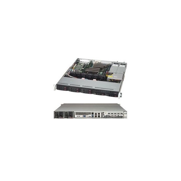 SUPERMICRO Supermicro CSE-113MFAC2-R804CB Black 1U SC113MFAC2 chassis w/ Redundant 800W (platinum) - COMPONENTI | TecnoCARE.net Sabaudia, Latina, Terracina, San Felice Circeo e Pontinia