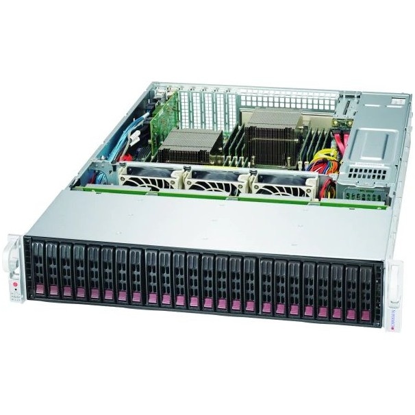 SUPERMICRO Supermicro CSE-216BAC4-R1K23LPB Black 2U SC216B LP SAS3 NVMe Chassis w/ Redundant 1200W - COMPONENTI | TecnoCARE.net Sabaudia, Latina, Terracina, San Felice Circeo e Pontinia