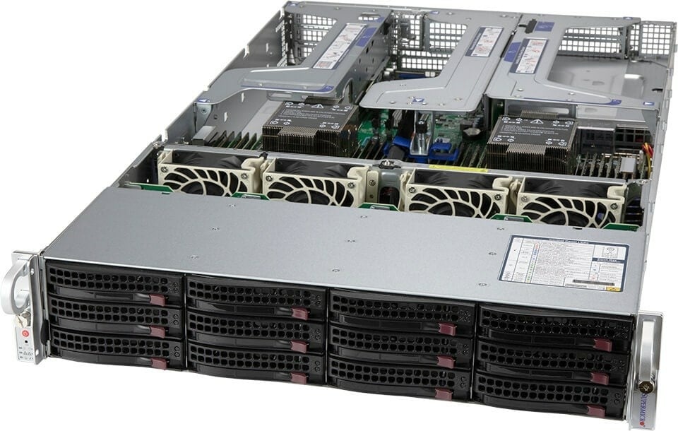 SUPERMICRO Supermicro SYS-620U-TNR Ultra 2U, 12x3.5" NVMe, X12DPU-6, 829U3TS-R1K22P-T - PC | TecnoCARE.net Sabaudia, Latina, Terracina, San Felice Circeo e Pontinia