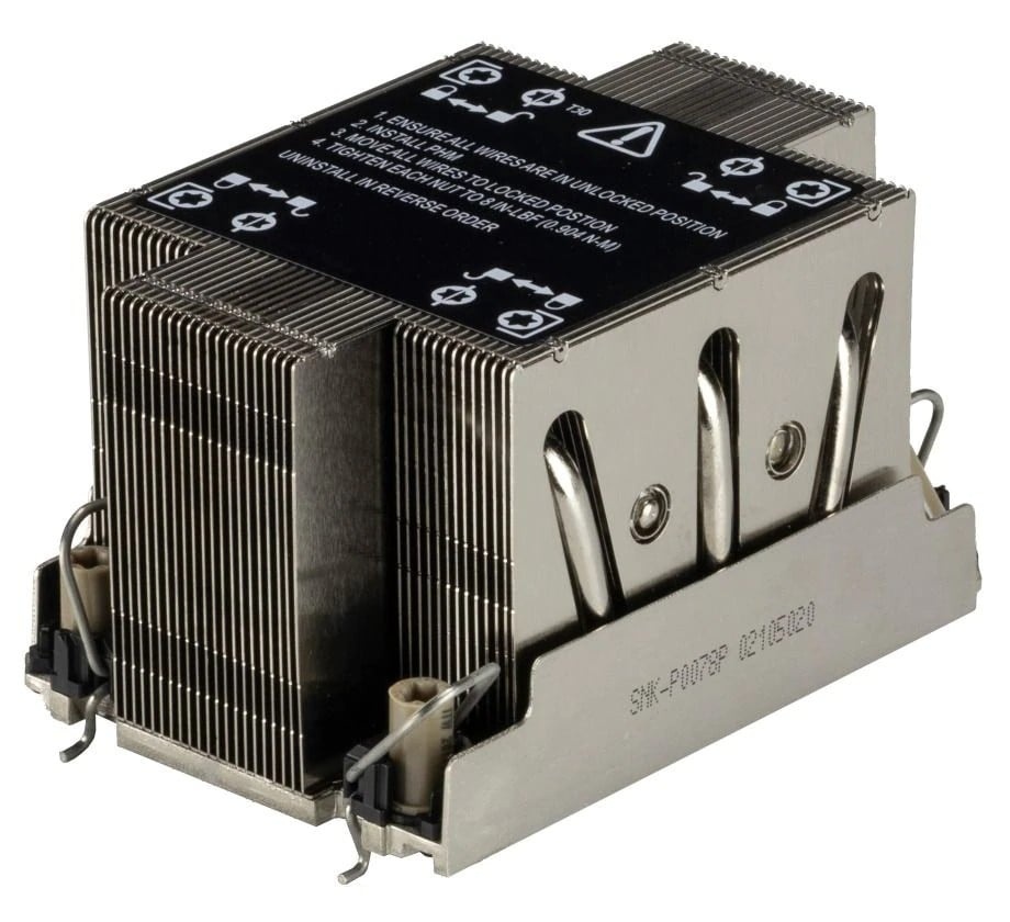 SUPERMICRO Supermicro SNK-P0078P sistema di raffreddamento per computer Processore Dissipatore di calore/Radiatore Nero, Acciaio inossidabile - COMPONENTI | TecnoCARE.net Sabaudia, Latina, Terracina, San Felice Circeo e Pontinia
