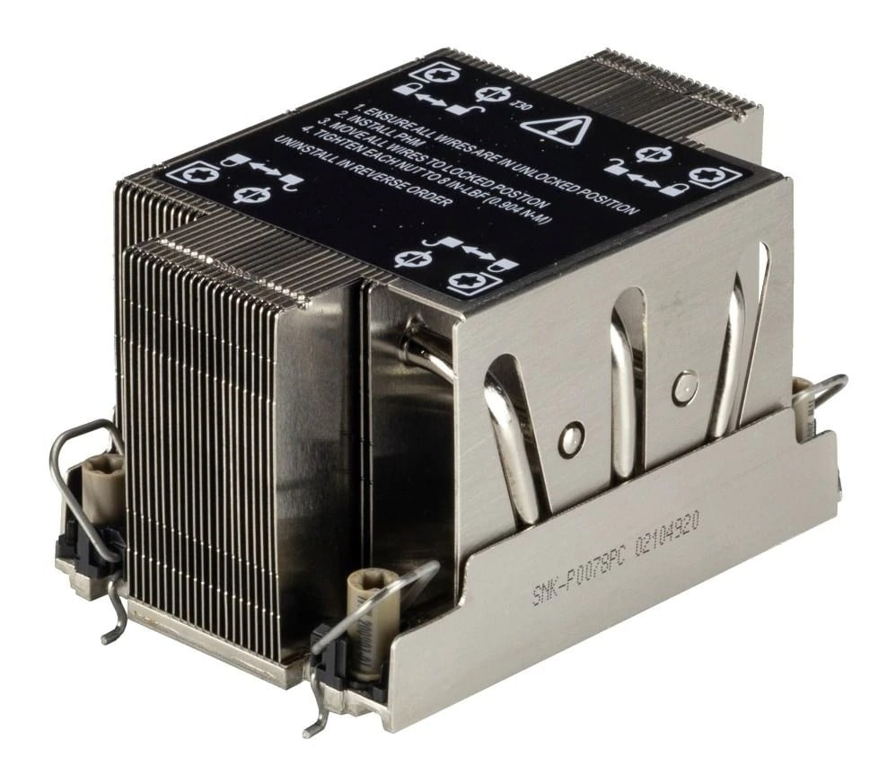 SUPERMICRO Supermicro SNK-P0078PC sistema di raffreddamento per computer Processore Dissipatore di calore/Radiatore Nero, Acciaio inossidabile - COMPONENTI | TecnoCARE.net Sabaudia, Latina, Terracina, San Felice Circeo e Pontinia