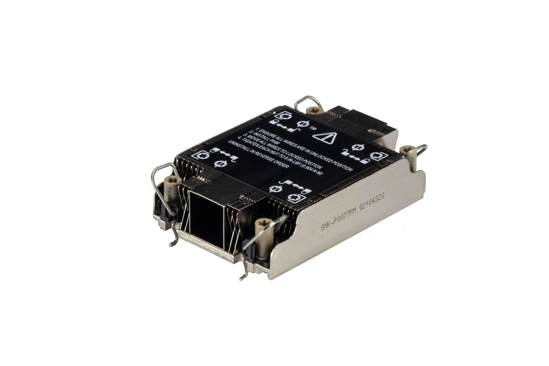 SUPERMICRO Supermicro SNK-P0077PM sistema di raffreddamento per computer Processore Dissipatore di calore/Radiatore Nero, Acciaio inossidabile - COMPONENTI | TecnoCARE.net Sabaudia, Latina, Terracina, San Felice Circeo e Pontinia