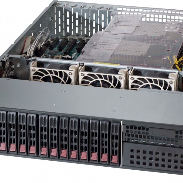 SUPERMICRO Supermicro CSE-213BAC8-R1K23LPB [NR]Black 2U SC213 LP Chassis w/ SAS3 BPN, Redundant 1200W P - COMPONENTI | TecnoCARE.net Sabaudia, Latina, Terracina, San Felice Circeo e Pontinia