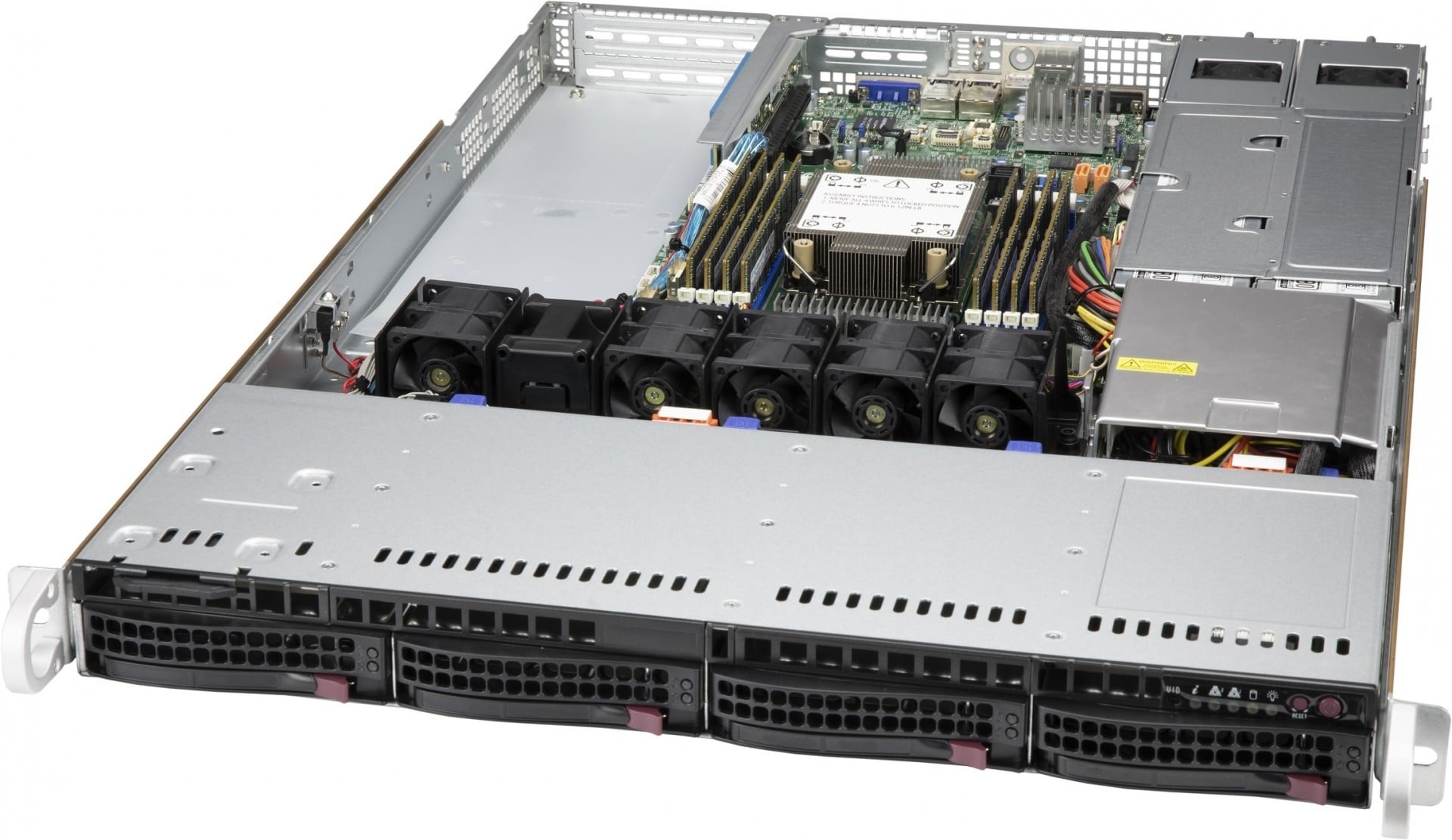 SUPERMICRO Supermicro CSE-815TQC4-R504WB3 Black SC815 WIO CSE w/Redundant 500W (new 24 pin PDB),R - PC | TecnoCARE.net Sabaudia, Latina, Terracina, San Felice Circeo e Pontinia