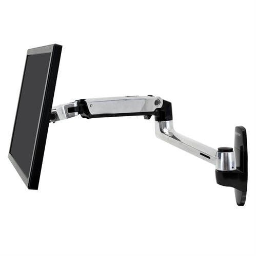 ERGOTRON Ergotron LX – braccio per montaggio a parete con schermo LCD, 9,1 kg, 81,3 cm (32"), 75 x 75 mm, 100 x 100 mm, colore nero - MONITOR E ACCESSORI | TecnoCARE.net Sabaudia, Latina, Terracina, San Felice Circeo e Pontinia