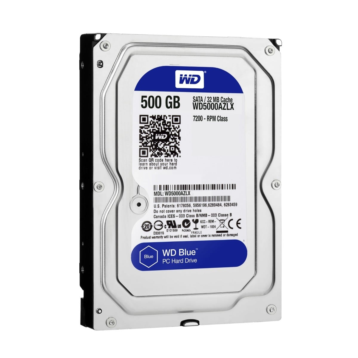 WESTERN DIGITAL Western Digital Blue 500GB WD5000AZLX - SUPPORTI PER LA MEMORIZZAZIONE | TecnoCARE.net Sabaudia, Latina, Terracina, San Felice Circeo e Pontinia