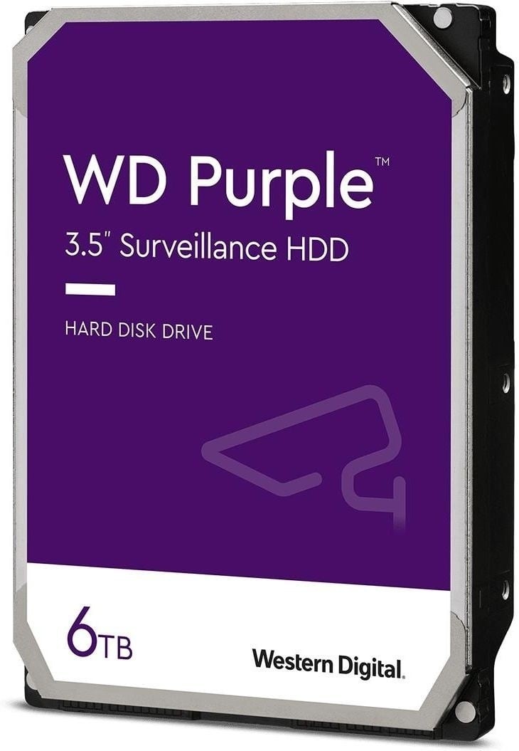 WESTERN DIGITAL Western Digital Purple 6TB WD62PURZ - SISTEMI DI SORVEGLIANZA | TecnoCARE.net Sabaudia, Latina, Terracina, San Felice Circeo e Pontinia