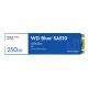 WESTERN DIGITAL WESTERN DIGITAL SSD INTERNO BLUE 250GB M.2 SATA 6GB/S Read/Write 555/440 Mbs - SSD INTERNI | TecnoCARE.net Sabaudia, Latina, Terracina, San Felice Circeo e Pontinia