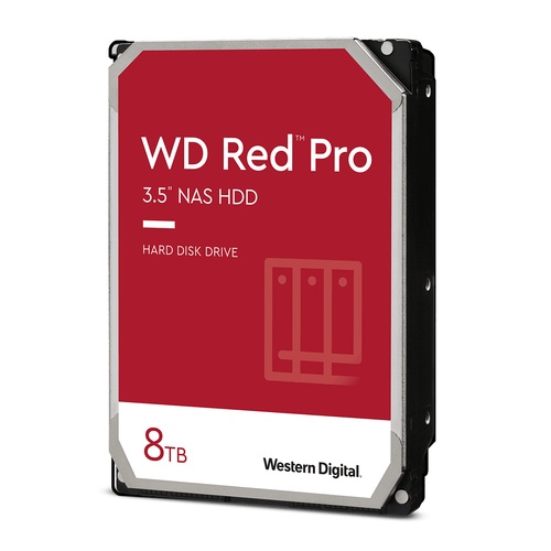 WESTERN DIGITAL WESTERN DIGITAL HDD RED PRO 8TB 3.5 SATA 6GBS 7200 RPM 256MB BUFFER - HARD DISK INTERNI | TecnoCARE.net Sabaudia, Latina, Terracina, San Felice Circeo e Pontinia