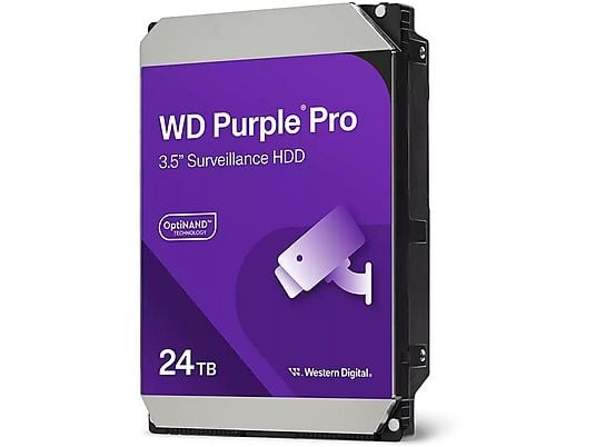 WESTERN DIGITAL Western Digital Purple Pro 24TB WD240PURP - SISTEMI DI SORVEGLIANZA | TecnoCARE.net Sabaudia, Latina, Terracina, San Felice Circeo e Pontinia