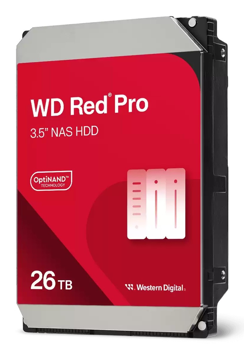 WESTERN DIGITAL Western Digital Red Pro 26TB WD260KFGX - SUPPORTI PER LA MEMORIZZAZIONE | TecnoCARE.net Sabaudia, Latina, Terracina, San Felice Circeo e Pontinia