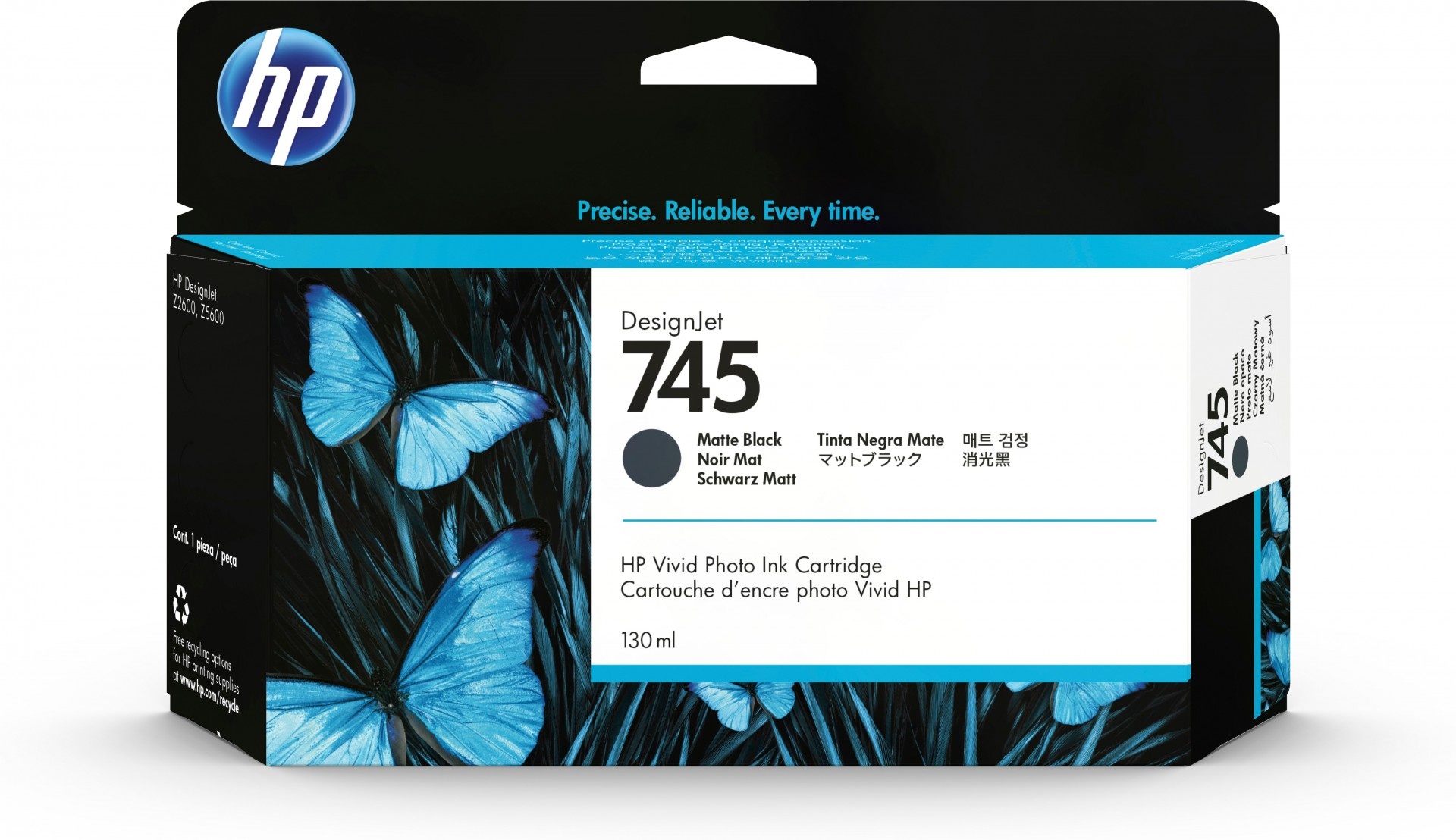 HP HP Cartuccia Inchiostro Nero Opaco DesignJet 745, 130 ml - STAMPANTI E SCANNER | TecnoCARE.net Sabaudia, Latina, Terracina, San Felice Circeo e Pontinia