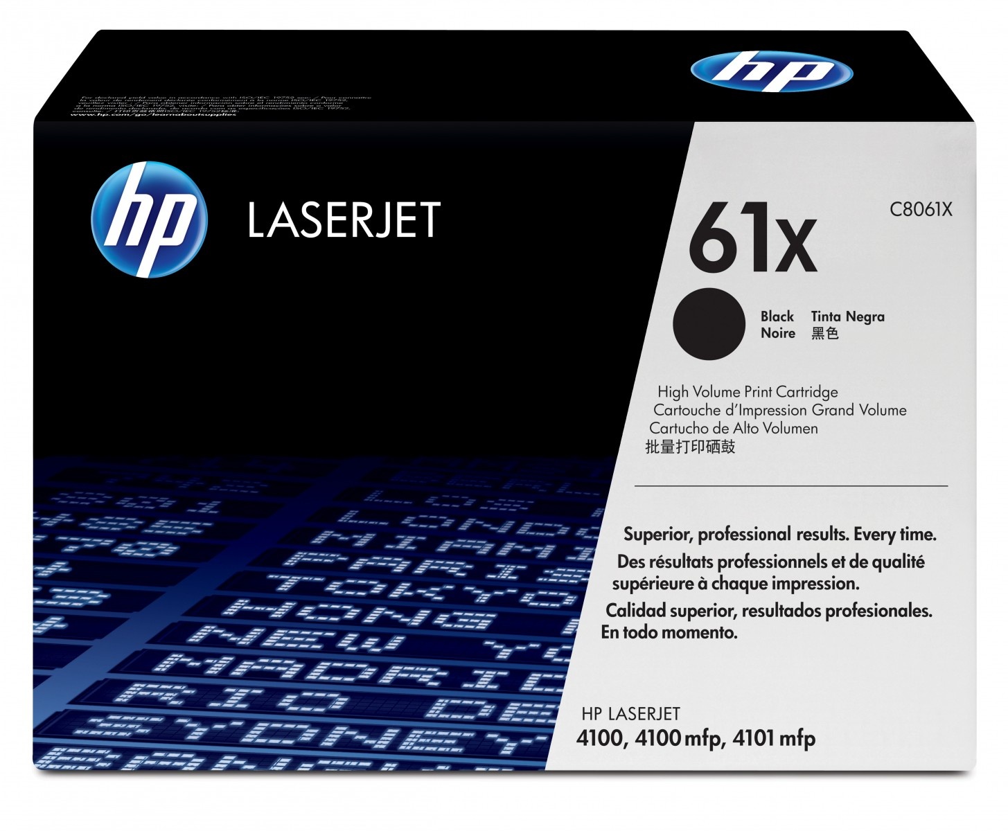 HP HP 61X High Yield Black Original LaserJet Toner Cartridge cartuccia toner 1 pz Originale Nero - STAMPANTI E SCANNER | TecnoCARE.net Sabaudia, Latina, Terracina, San Felice Circeo e Pontinia