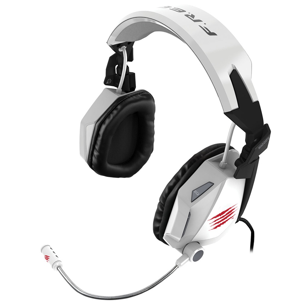 MAD CATZ Mad Catz F.R.E.Q.5 Stereo Gaming Headset per PC / Mac - Bianco - ACCESSORI GAMING | TecnoCARE.net Sabaudia, Latina, Terracina, San Felice Circeo e Pontinia