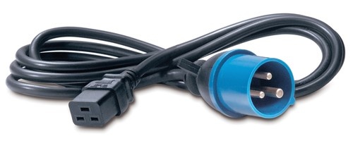 APC BY SCHNEIDER ELECTRIC APC C19/IEC309 2.5m Nero 2,5 m Accoppiatore C19 - CAVI PER COMPUTER E PERIFERICHE | TecnoCARE.net Sabaudia, Latina, Terracina, San Felice Circeo e Pontinia