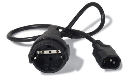 APC BY SCHNEIDER ELECTRIC APC AP9880 cavo di alimentazione Nero 0,6 m Accoppiatore C14 CEE7/7 - CAVI PER COMPUTER E PERIFERICHE | TecnoCARE.net Sabaudia, Latina, Terracina, San Felice Circeo e Pontinia